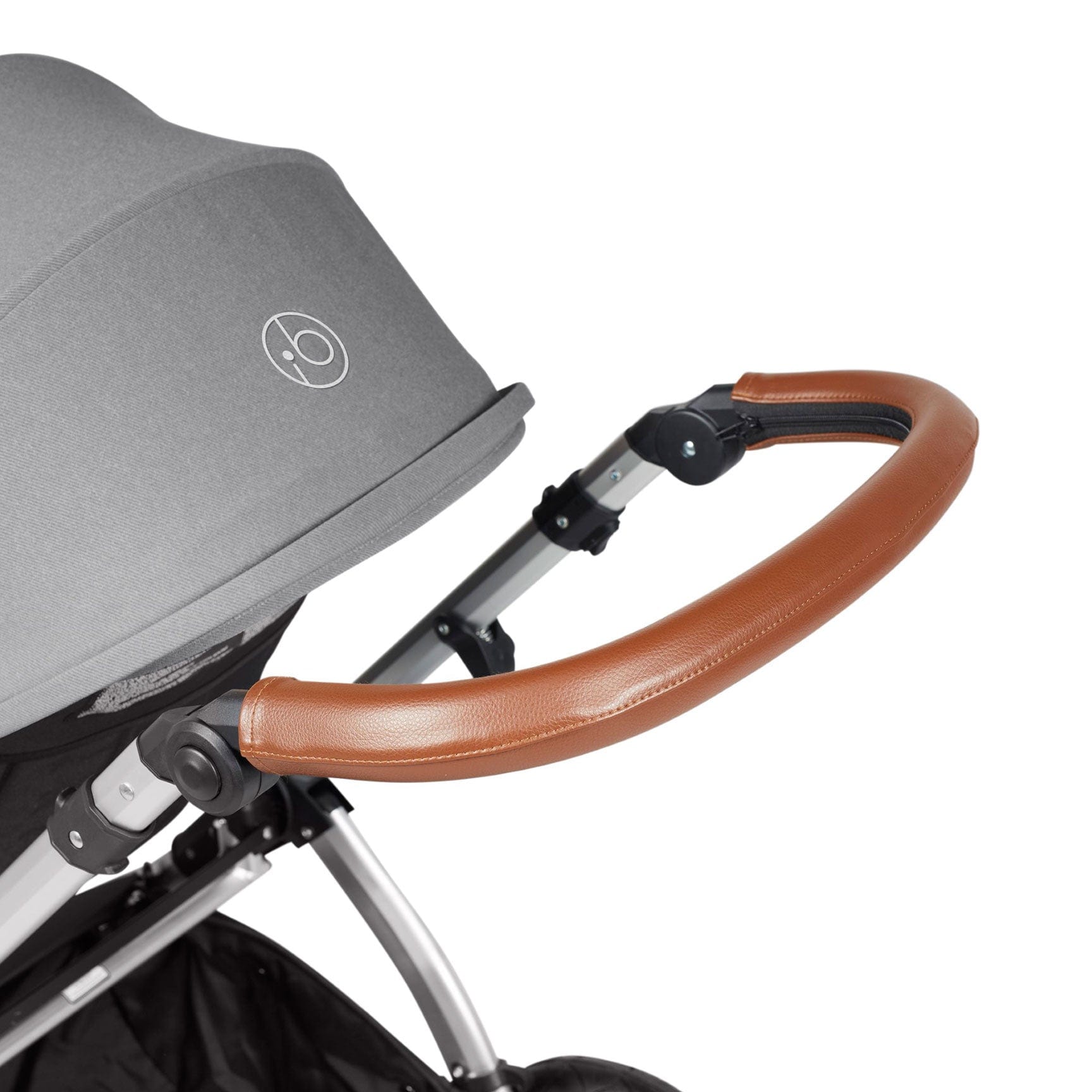Ickle Bubba Stomp Luxe 2-in-1 Plus Pushchair & Carrycot in Silver/Pearl Grey/Tan Travel Systems 10-003-001-260 5056515026320