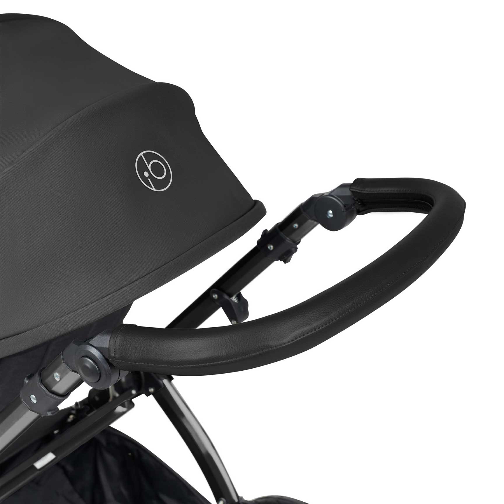 Ickle Bubba Stomp Luxe All-in-One Travel System with Isofix Base in Black/Charcoal Grey/Black Travel Systems 10-011-300-206 5056515026450