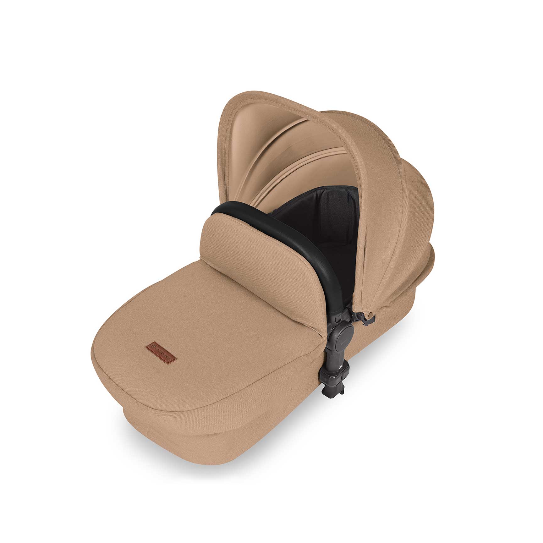 Ickle Bubba Stomp Luxe All-in-One Travel System with Isofix Base in Black/Desert/Black Travel Systems 10-011-300-208 5056515026498