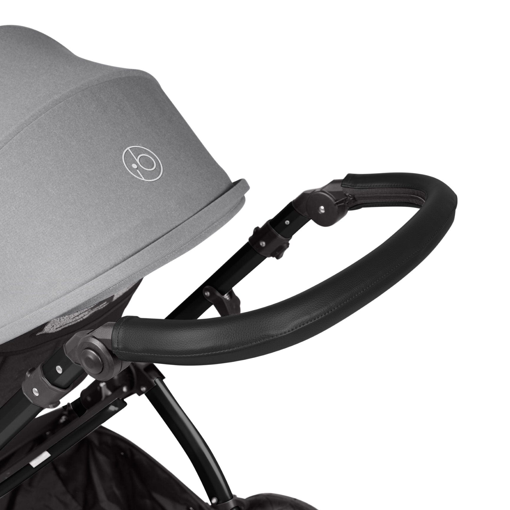 Ickle Bubba Stomp Luxe All-in-One Travel System with Isofix Base in Black/Pearl Grey/Black Travel Systems 10-011-300-210 5056515026474