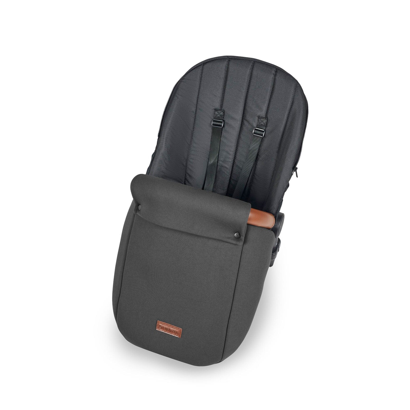 Ickle Bubba Stomp Luxe All-in-One Travel System with Isofix Base in Silver/Charcoal Grey/Tan Travel Systems 10-011-300-255 5056515026542