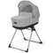 Inglesina Electa System Quattro in Greenwich Silver with Darwin car seat and i-Size base Travel Systems ELC-GRE-SIL 8029448084146
