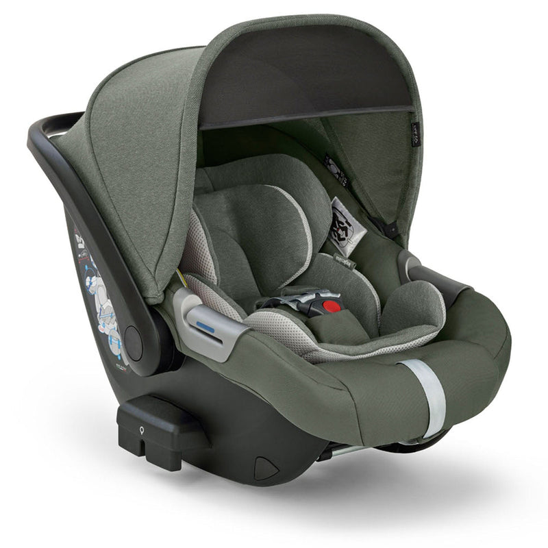 Inglesina Electa System Quattro in Tribeca Green with Darwin car seat and i-Size base Travel Systems ELC-TRI-GRE 8029448084153