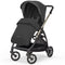 Inglesina Electa System Quattro in Upper Black with Darwin car seat and i-Size base Travel Systems ELC-UPP-BLK 8029448084160