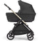 Inglesina Electa System Quattro in Upper Black with Darwin car seat and i-Size base Travel Systems ELC-UPP-BLK 8029448084160