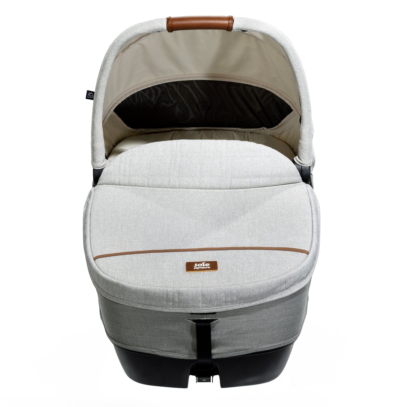 Calmi Car Cot Bed & I-Base Encore in Oyster 0-76 cm (Infant carriers) 12219-OYS 5056080612423
