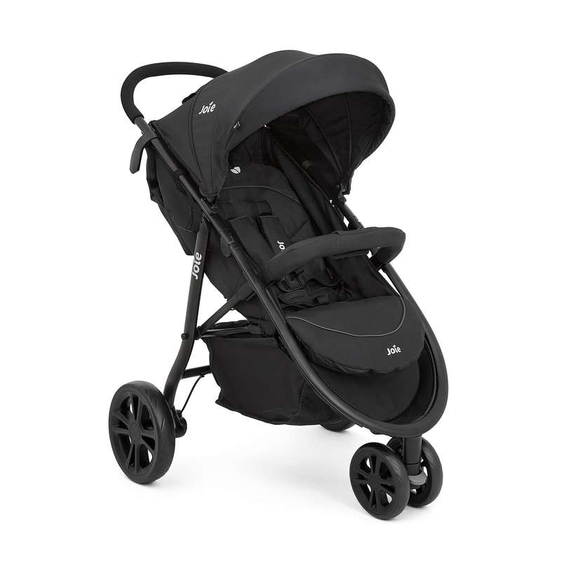 Joie Litetrax 3 Stroller in Coal 3 Wheelers S1112DMCOL000 5056080610535