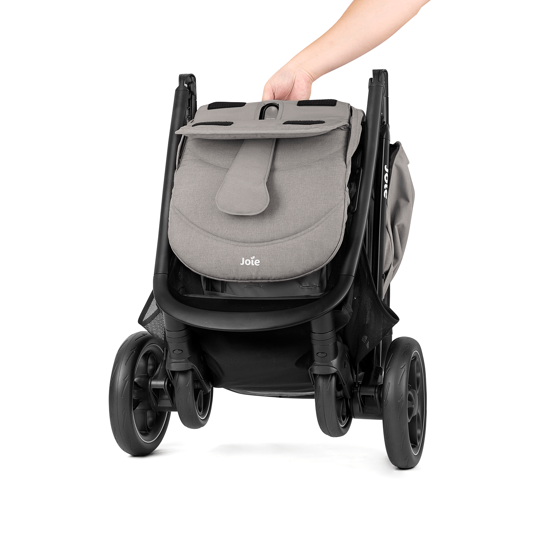 Joie Litetrax PRO Stroller in Pebble 3 Wheelers S2213BAPEB000 5056080615462