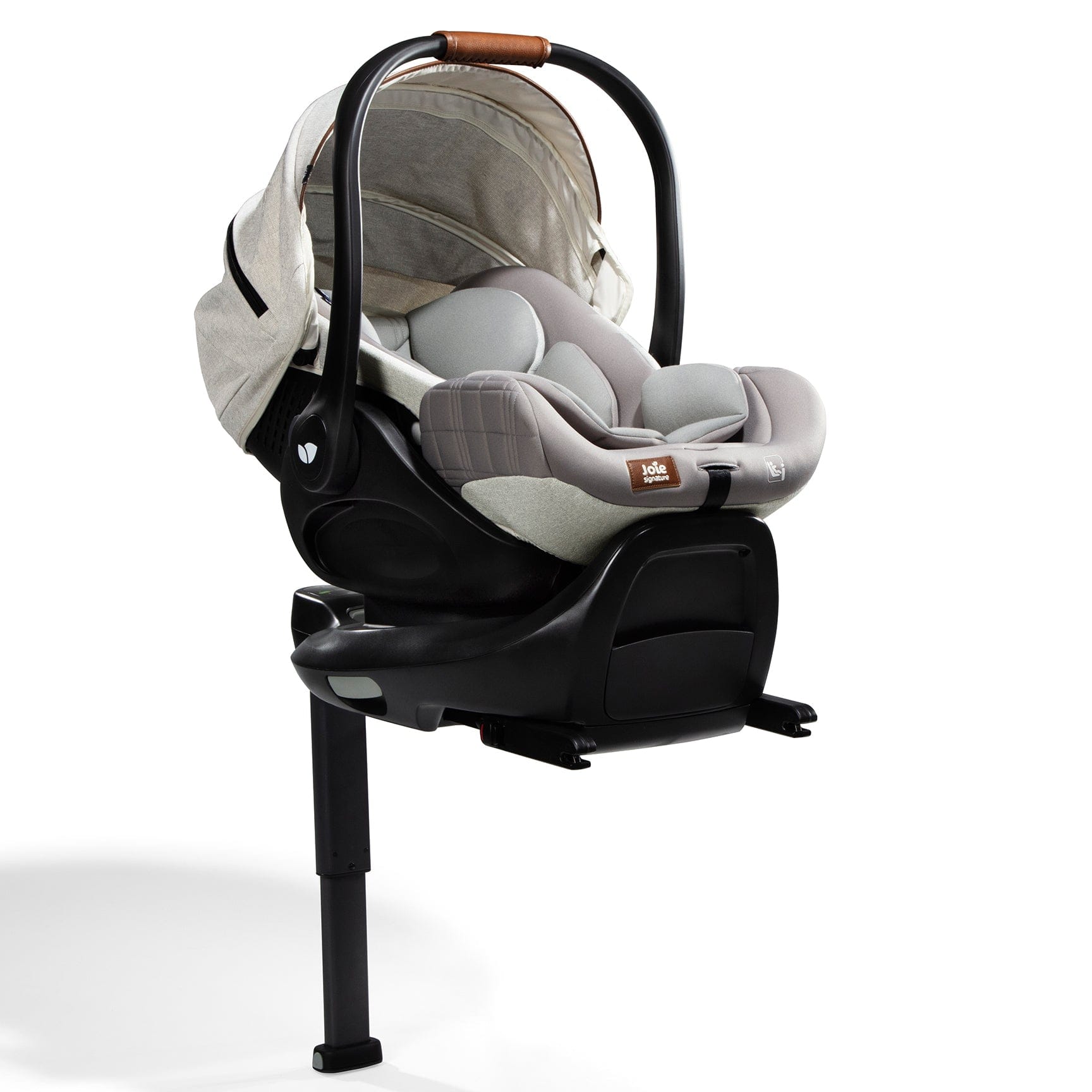 Joie i-Level Recline Signature Car Seat & i-Base Encore in Oyster Baby Car Seats 12224-OYS