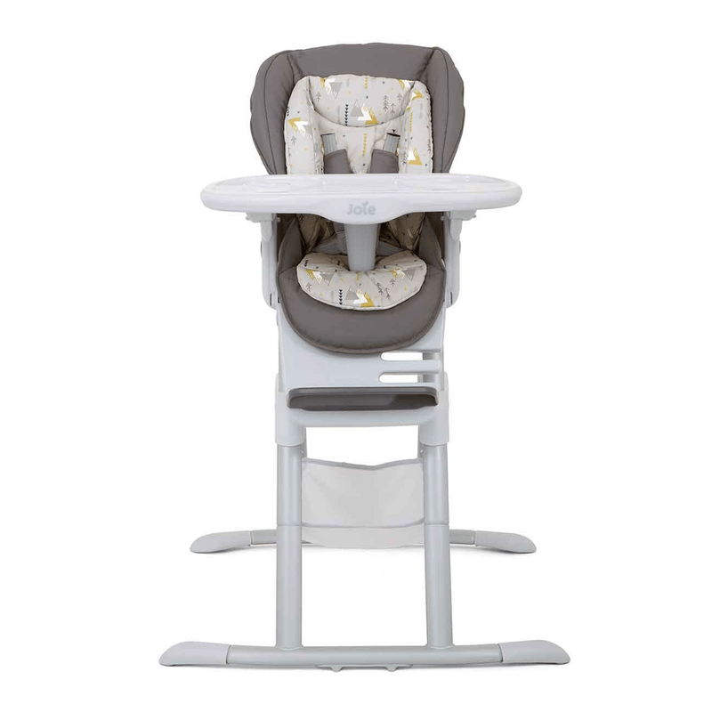 Joie Mimzy Spin 3in1 Highchair in Geometric Mountains Baby Highchairs H1124BAGEM000 5056080614830