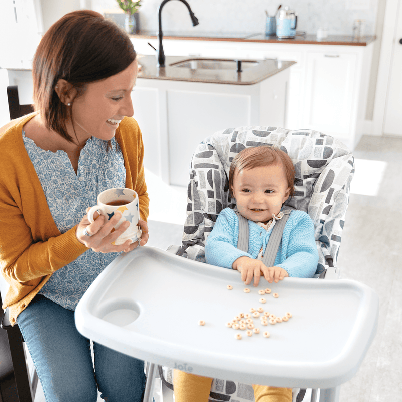 Joie Snacker 2-in-1 Highchair in Logan Baby Highchairs H1901BALGN000 5056080615400