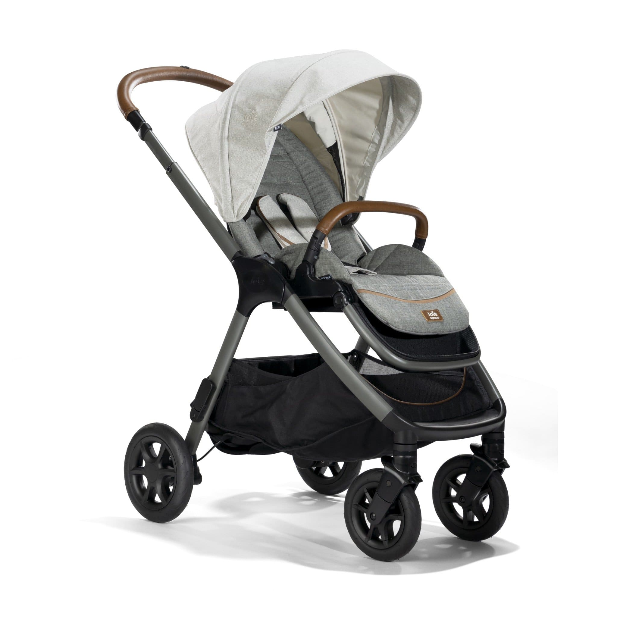 Joie Finiti 4in1 Signature Edition Pushchair & Carrycot Oyster Baby Prams 9301-OYS 5056080611181