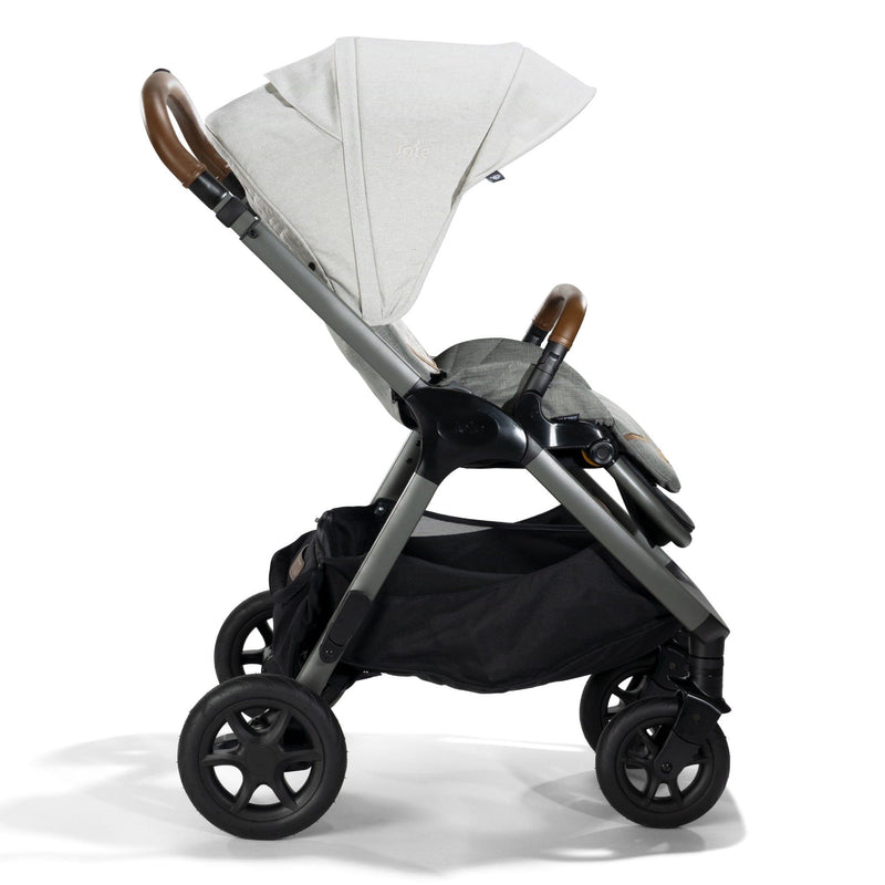 Joie Finiti 4in1 Signature Edition Pushchair & Carrycot Oyster Baby Prams 9301-OYS 5056080611181