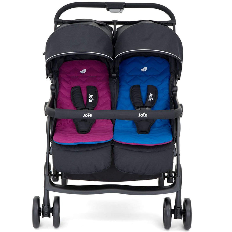 Joie Aire Twin Double Pushchair Rosy & Sea Double & Twin Prams S1217AERNS000 5056080606156