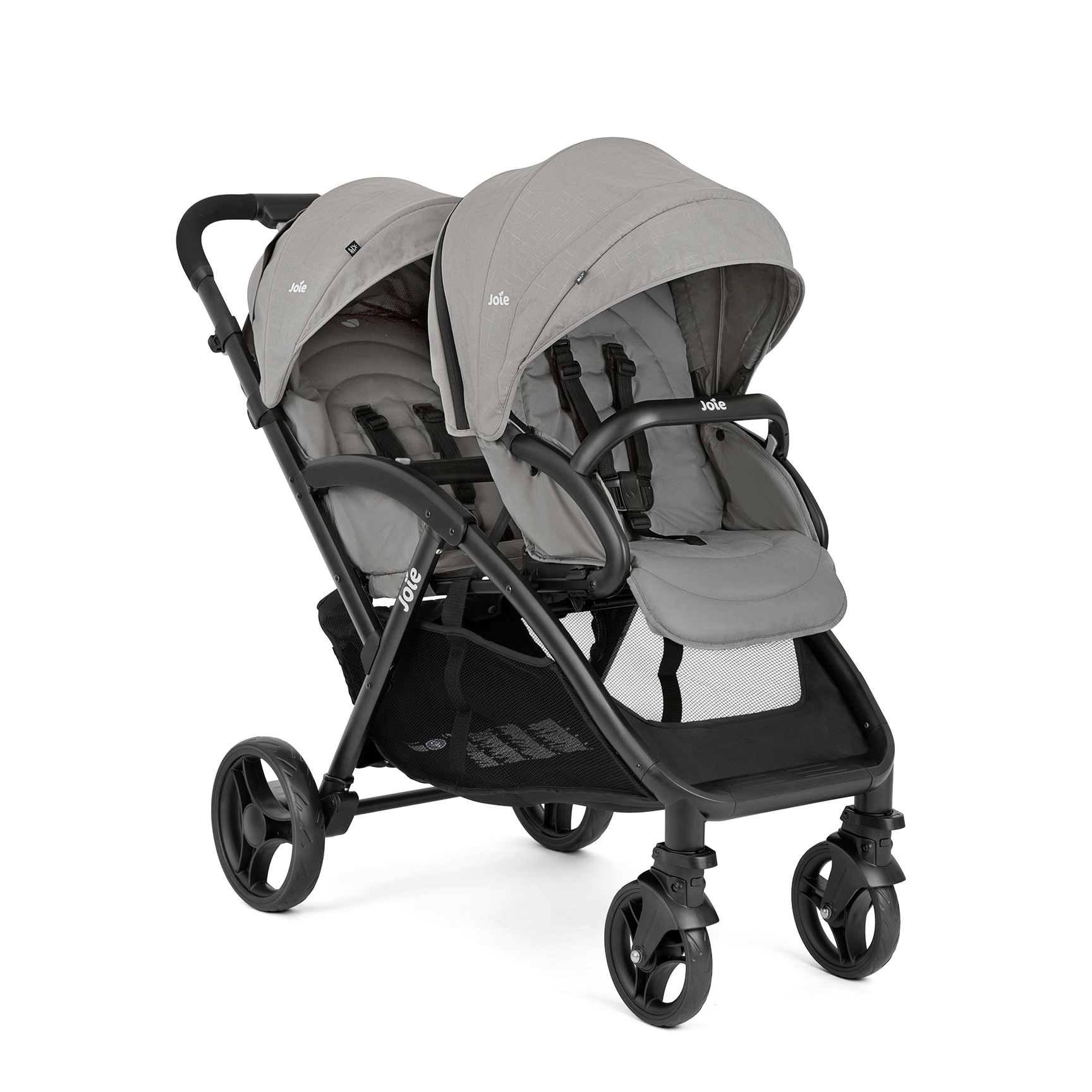 Joie Evalite Duo Stroller in Pebble Double & Twin Prams S1424ACPEB000 5056080615127