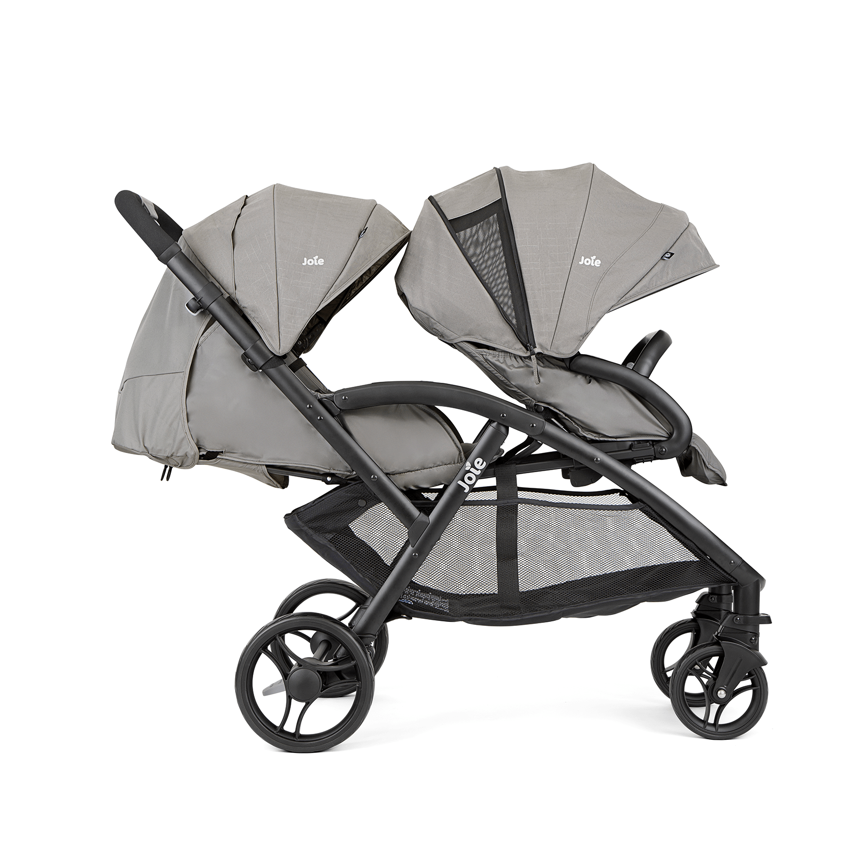 Joie Evalite Duo Stroller in Pebble Double & Twin Prams S1424ACPEB000 5056080615127