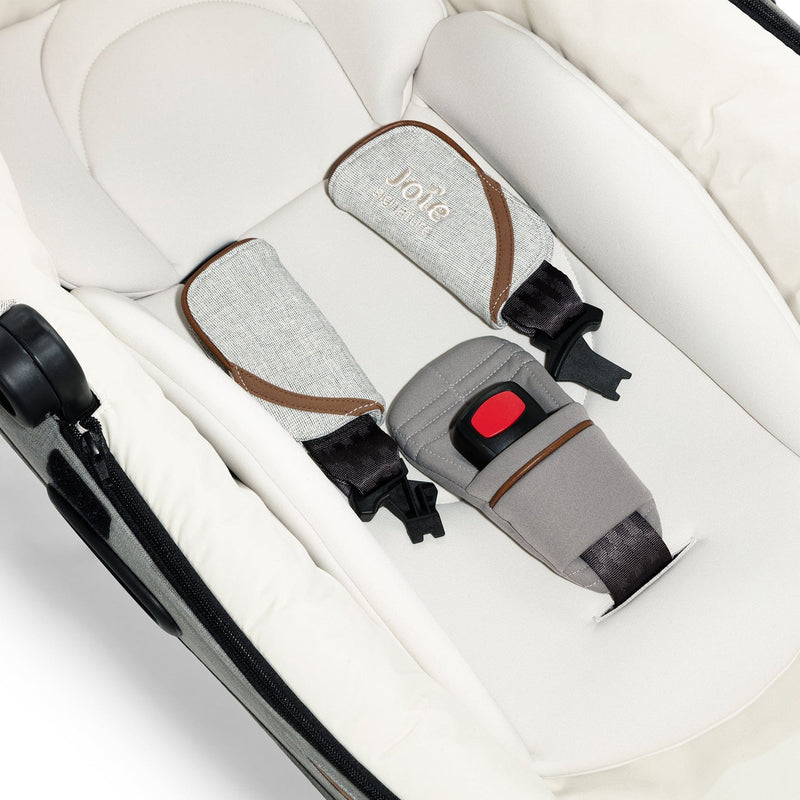 Joie Calmi Car Cot Bed in Oyster Lie Flat Car Seats C2105AAOYS000 5056080612430