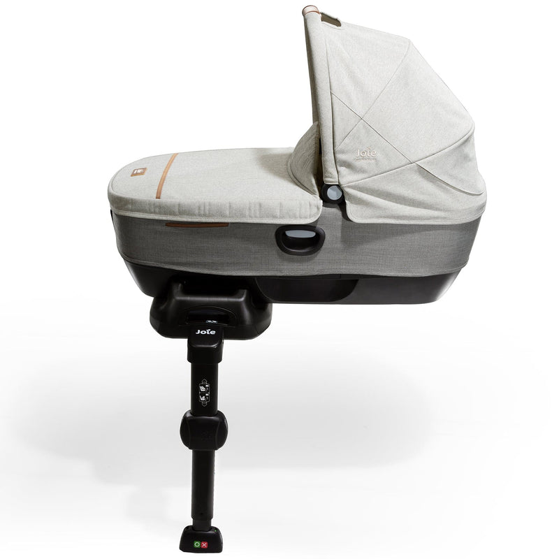 Joie Calmi Car Cot Bed in Oyster Lie Flat Car Seats C2105AAOYS000 5056080612430