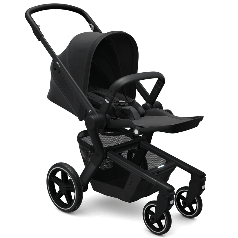 Joolz Hub+ Pushchair & Carrycot Brilliant Black Baby Prams 7463-BLK 8715688056998