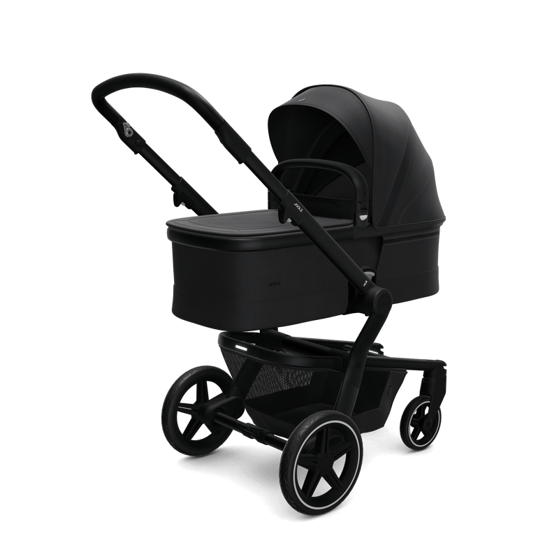Joolz Hub+ Pushchair & Carrycot Brilliant Black Baby Prams 7463-BLK 8715688056998