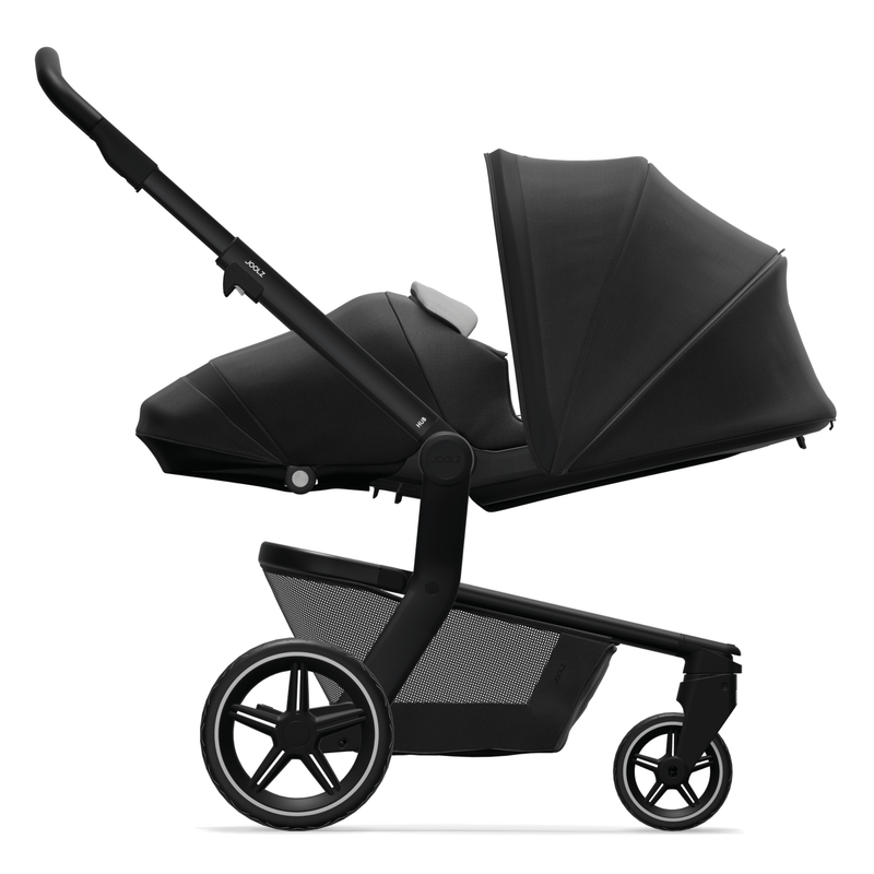 Joolz Hub+ Pushchair & Cocoon Brilliant Black Baby Prams 7466-BLK 8715688056998