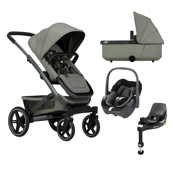 Joolz Geo3 Complete Set with Pebble 360 Car Seat in Sage Green Travel Systems