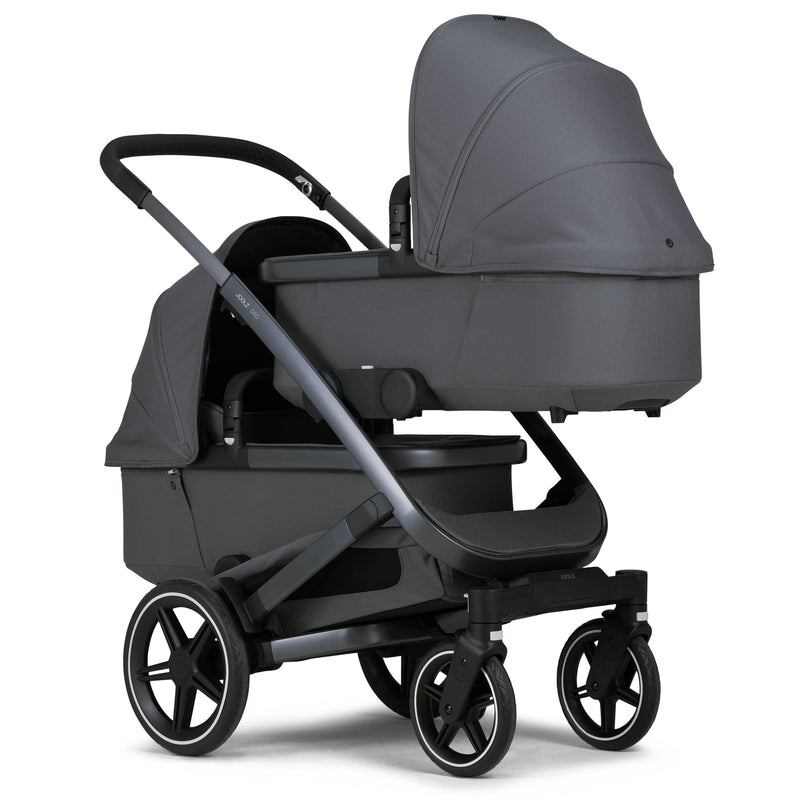 Joolz Geo3 Twin Set in Pure Grey Travel Systems