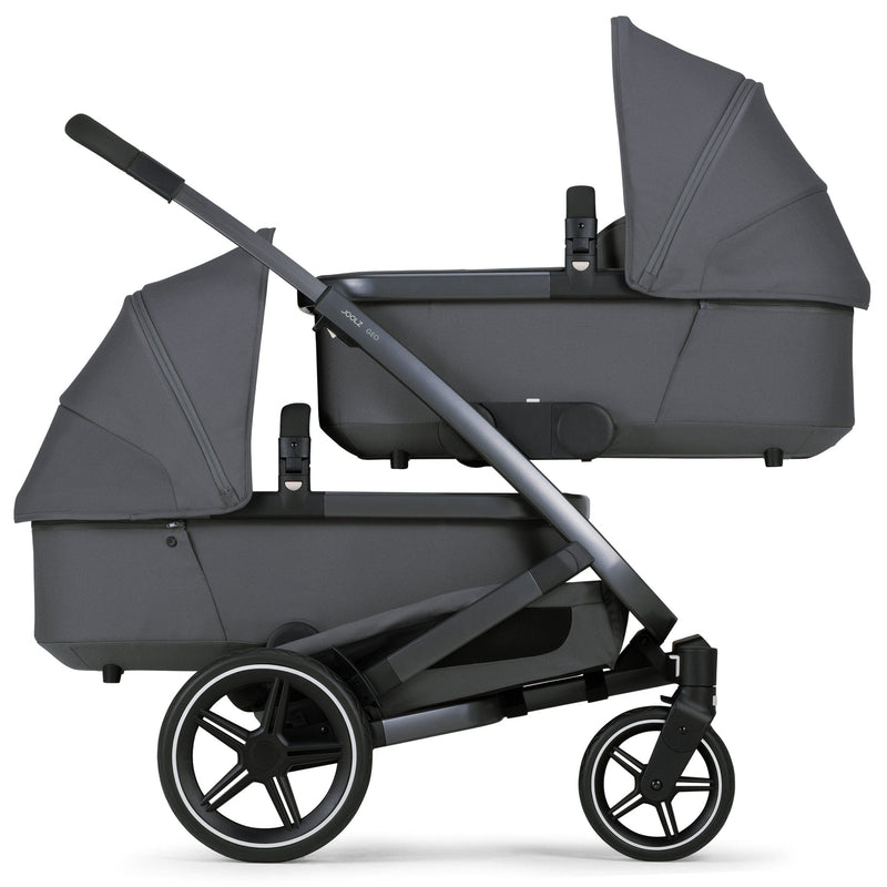Joolz Geo3 Twin Set in Pure Grey Travel Systems