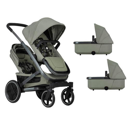Joolz Geo3 Twin Set in Sage Green Travel Systems 071122 8715688068502