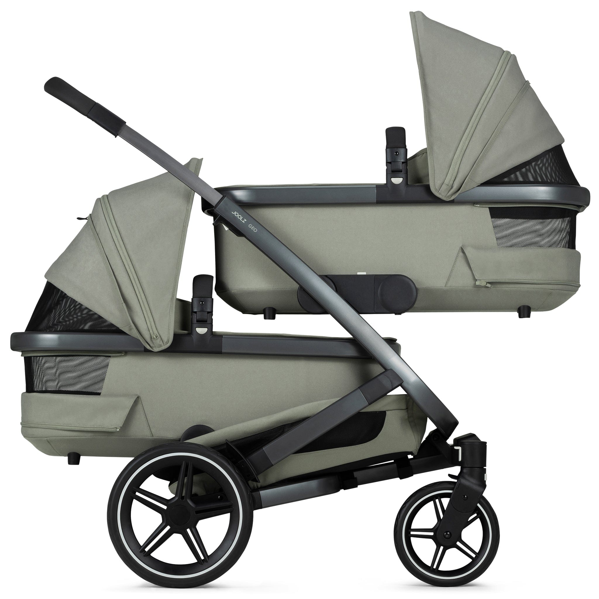 Joolz Geo3 Twin Set in Sage Green Travel Systems 071122 8715688068502