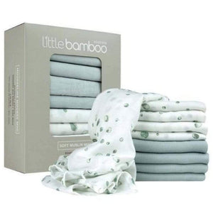 You added <b><u>Little Bamboo Pack of 8 Muslin Squares Whisper</u></b> to your cart.