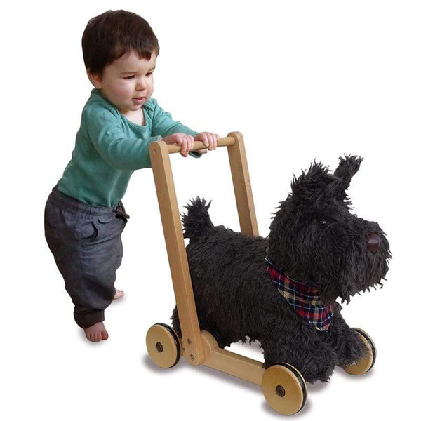 Little Bird Told Me Scotty Dog Push Along 12m+