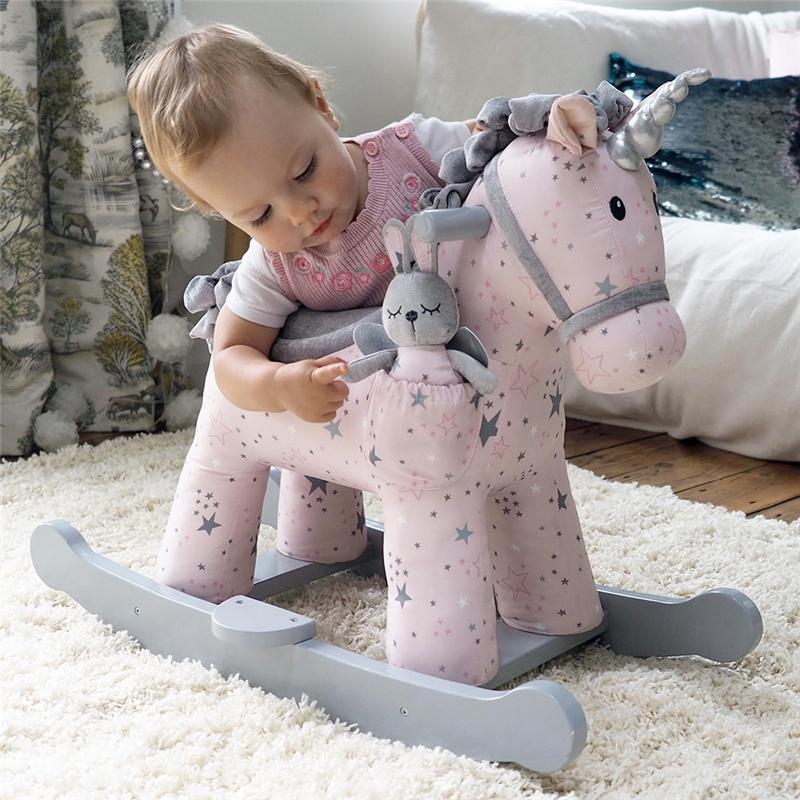 Little Bird Told Me Celeste & Fae Rocking Unicorn 9m+