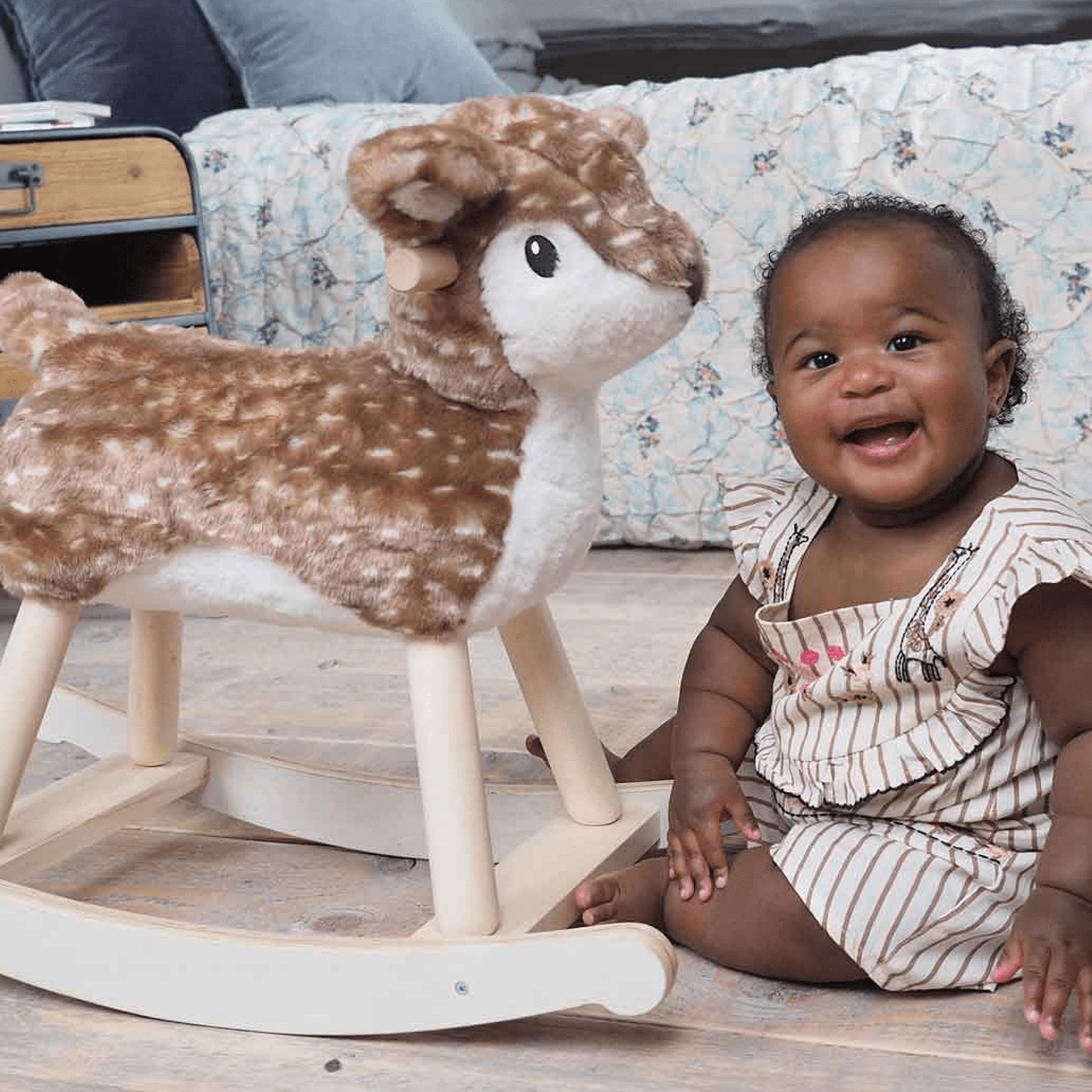 Little Bird Told Me Willow Rocking Deer Rocking Animals LB3106 5060205532848