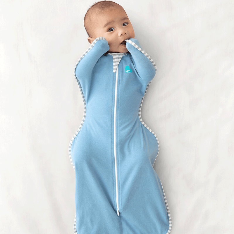 Love to Swaddle Up Bamboo Small Dusty Blue Swaddling, Shawls & Blankets LMBS-SM-DB