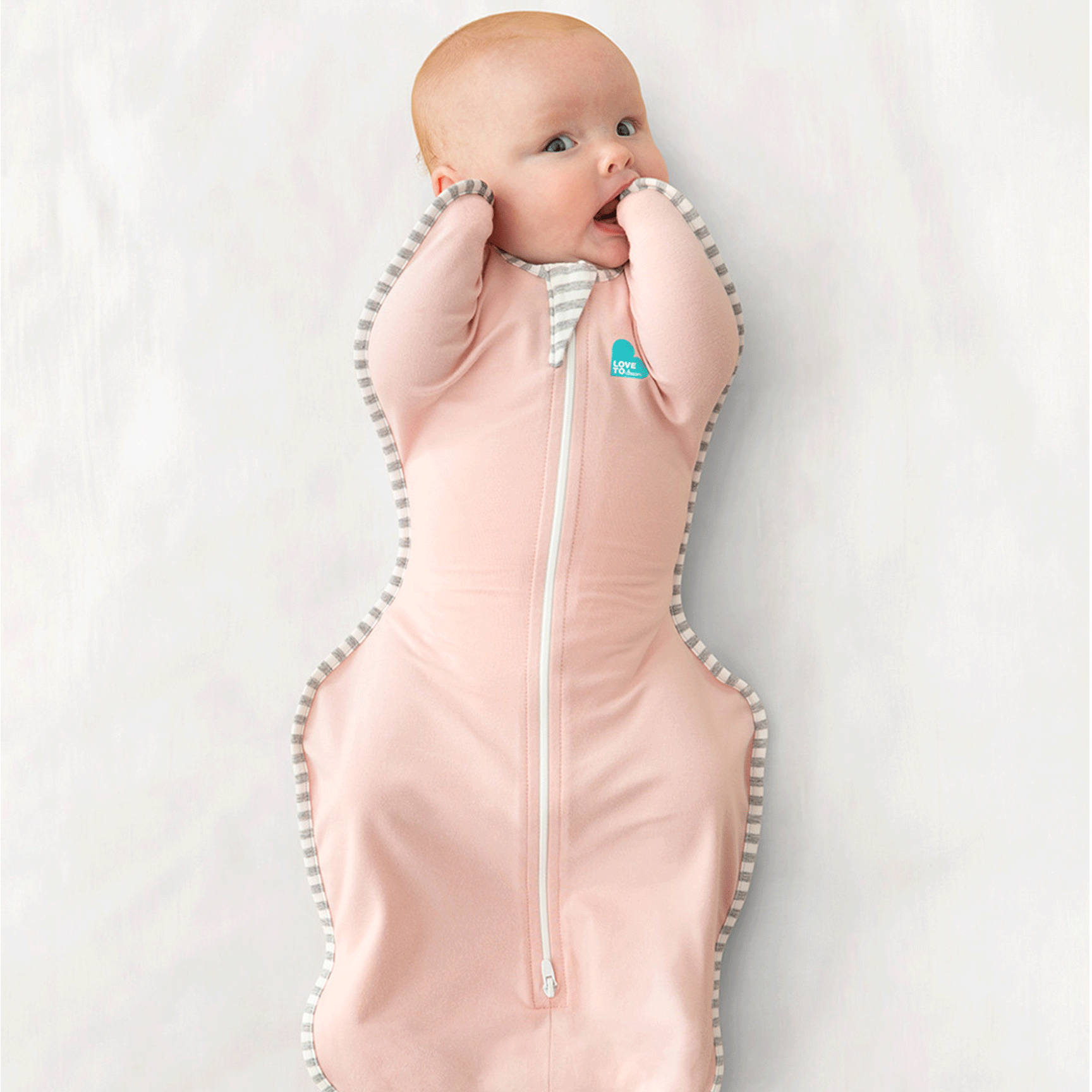 Love to Swaddle Up Bamboo Small Dusty Pink Swaddling, Shawls & Blankets LMBS-SM-DP P