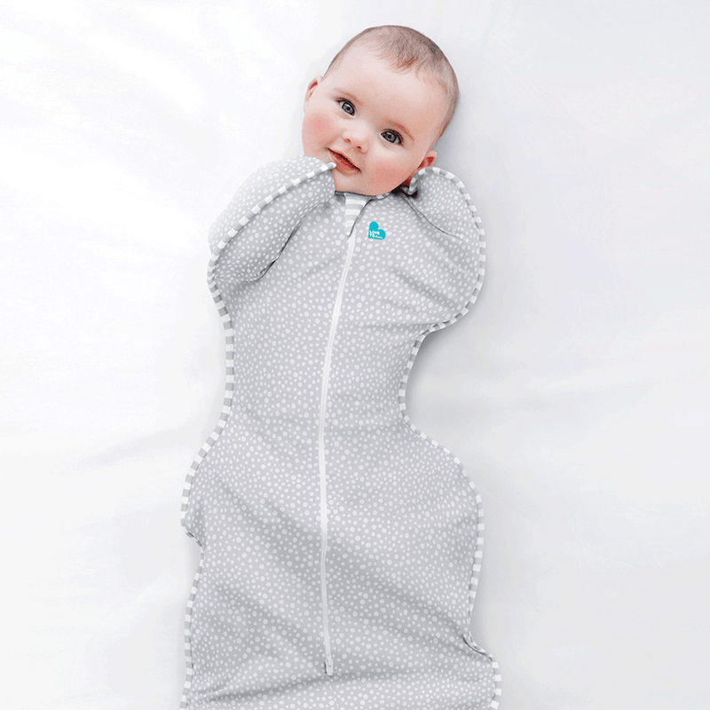 Love to Swaddle Up Bamboo Small Grey Dot Swaddling, Shawls & Blankets
