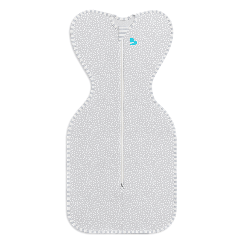 Love to Swaddle Up Bamboo Small Grey Dot Swaddling, Shawls & Blankets