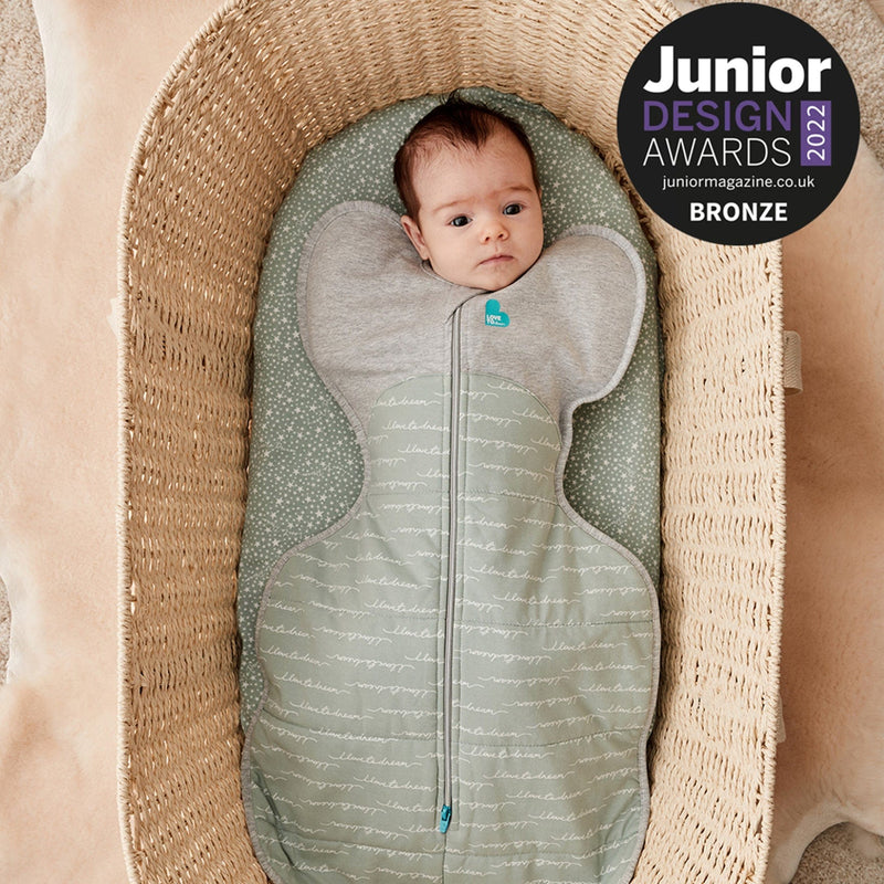 Love to Swaddle Up Warm Small Olive Swaddling, Shawls & Blankets LMWW-SM-OL 9343443102674