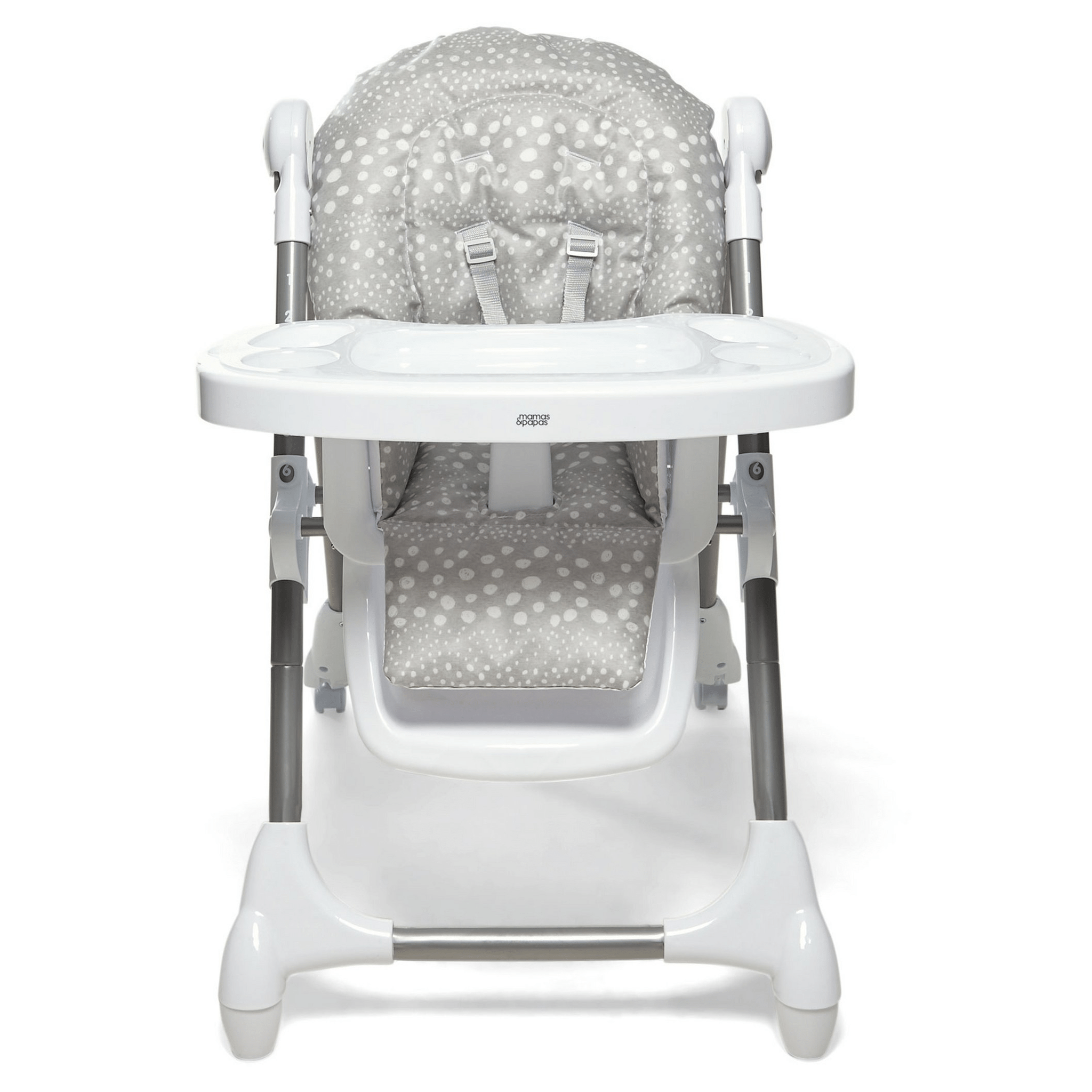 Mamas & Papas Snax Highchair Grey Spot Baby Highchairs 115246801 5057232420842