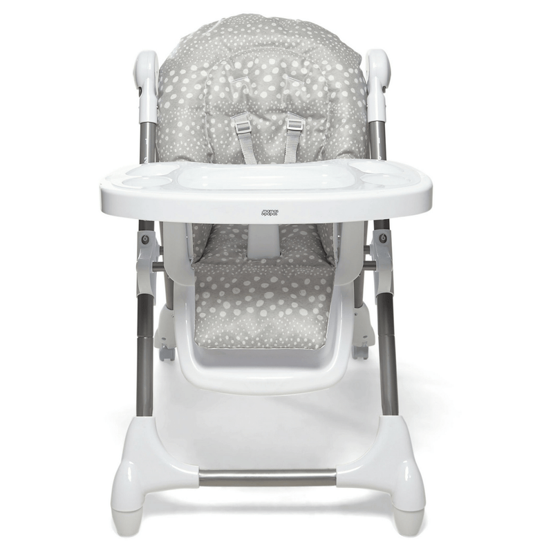 Mamas & Papas Snax Highchair Grey Spot Baby Highchairs 115246801 5057232420842
