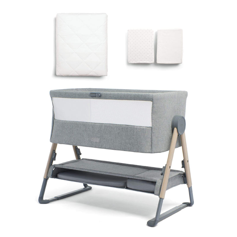 Mamas & Papas Lua Bedside Crib Star Bundle Cribs BBLUPG300 5057232716198
