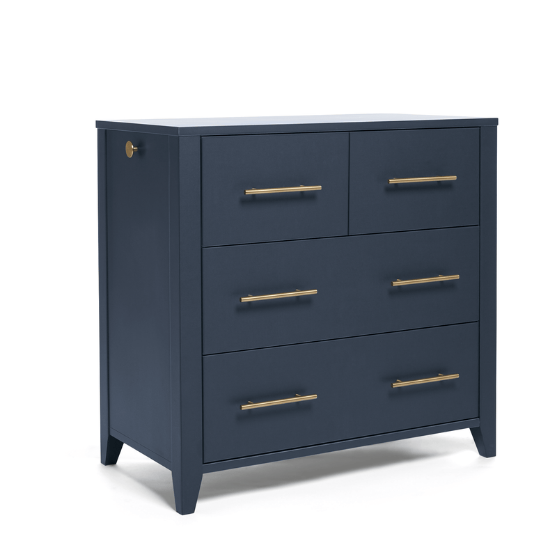 Mamas & Papas Melfi 3 Piece Cotbed Range Midnight Blue