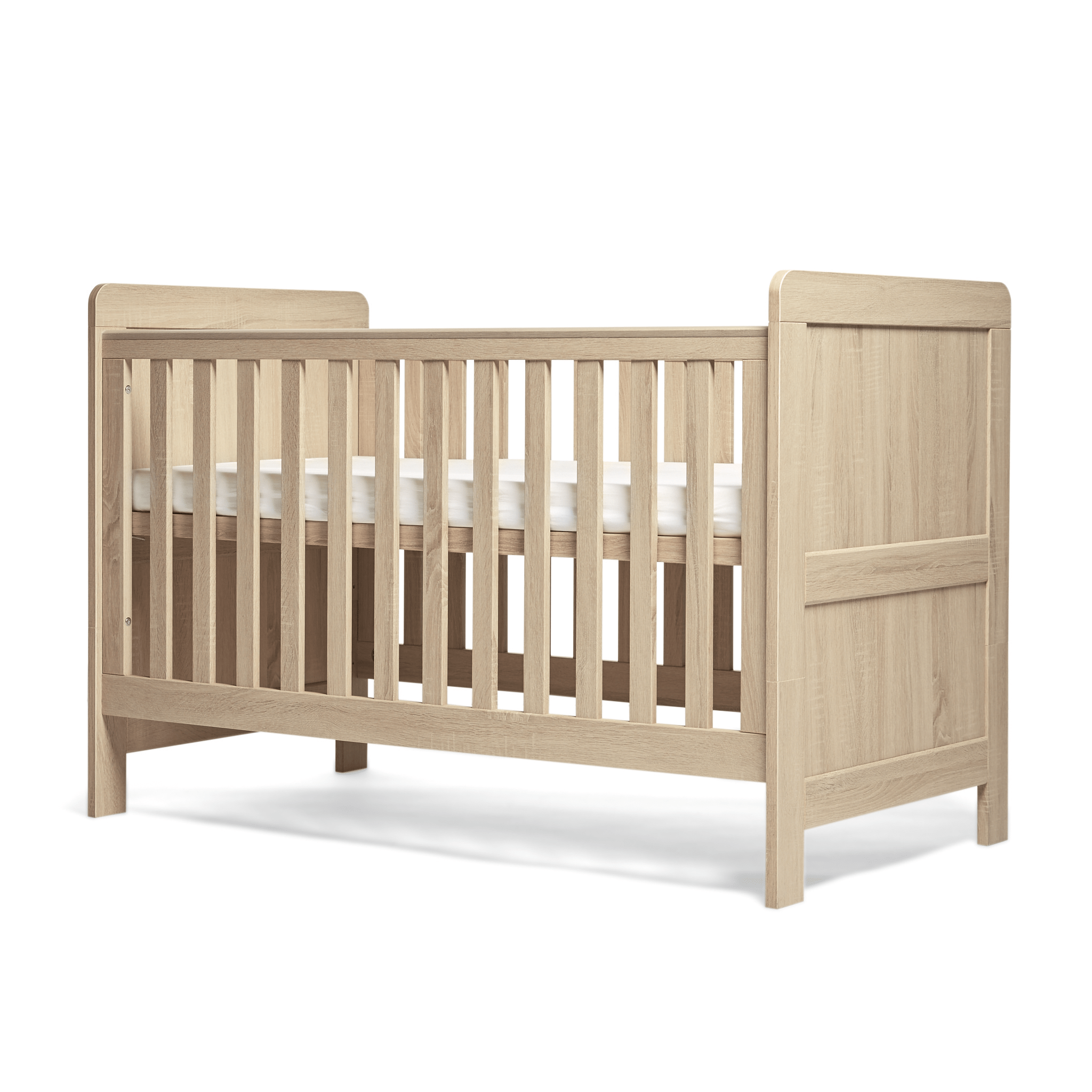 Mamas Papas Atlas 2 Piece Cotbed Roomset Light Oak