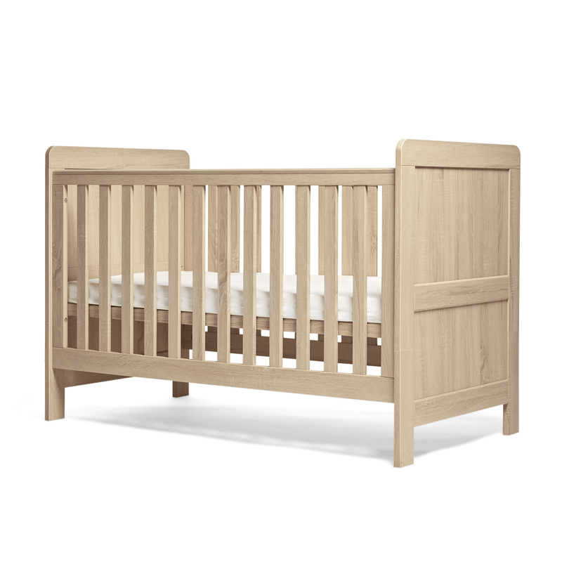 Mamas & Papas Atlas 3 Piece Cotbed Range Light Oak