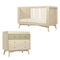 Mamas & Papas Coxley 2 Piece Cotbed Set in Natural/Olive Nursery Room Sets