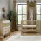 Mamas & Papas Coxley 2 Piece Cotbed Set in Natural/Olive Nursery Room Sets