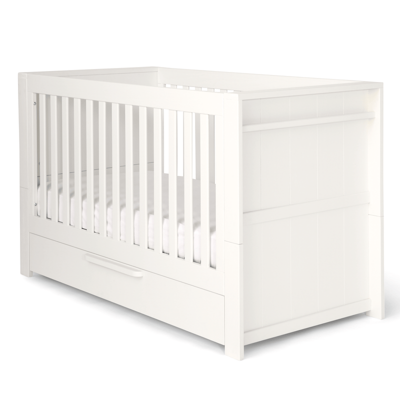 Mamas & Papas Franklin 2 Piece Cotbed Roomset White Wash