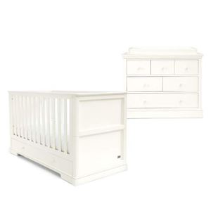 You added <b><u>Mamas & Papas Oxford 2 Piece Cotbed Roomset White</u></b> to your cart.