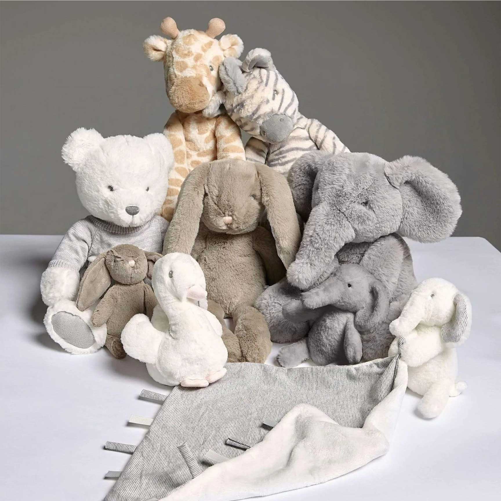 Mamas & Papas Soft Toy Welcome to the World in Elephant Soft Animals 4855WW201 5057232421948